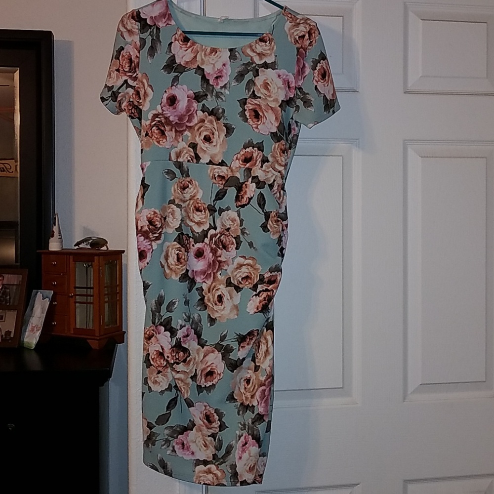 floral Maternity dress